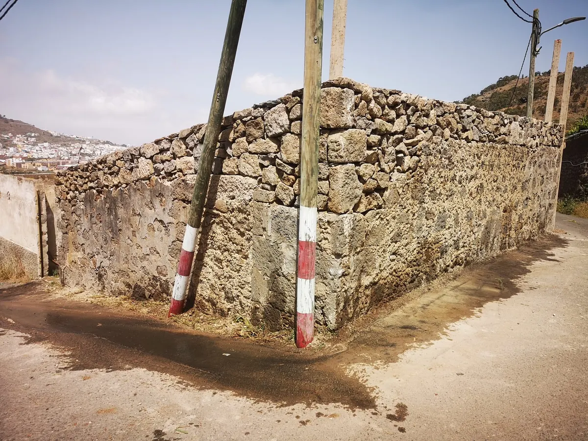 Restauración de un muro con bioconstrucción: después de la obra